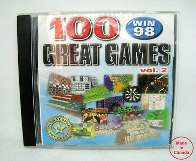 100 Great Games Vol.2 (2000) for Windows 98 ME NT 2000 & XP - Image 1 of 2