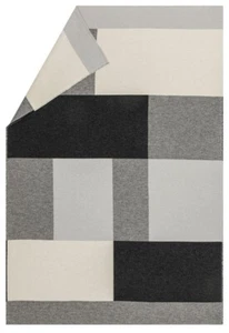 David Fussenegger Plaid Nova 'colorblock' 145 x 220 cm Schwarz - 4078/95 - Bild 1 von 5
