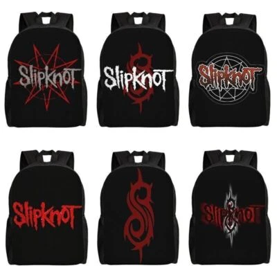 Slipknot R0ck School Backpack Rucksack Bookbag Travel Shoulder Bag Gift UK
