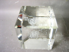 Gorgeous glass or crystal paperweight