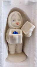 Department 56 Snowbabies A Gift for You Sept. Sapphire w/Swarovski Crystal, 1999