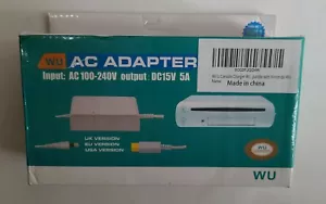 AC Adapter for Nintendo Wii U Console - New in Box - System Power Cord - Picture 1 of 1