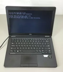 Dell Latitude E7250 14", i5-5300U, 8GB DDR3, No HDD/BATT/AC. Tested Barebones - Picture 1 of 8