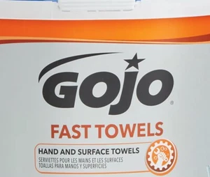 Gojo Fast Wipes Hand Cleaning Towel - 225 per pack - 2 packs per case - Bild 1 von 2