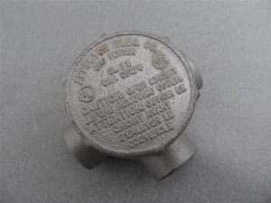 Appleton GRJ 1/2" Conduit Box Class 1-2 Group D-G - Picture 1 of 5