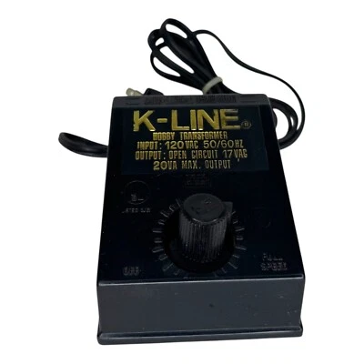 K-Line K-951 Hobby Transformer 120 Vac 50/60 HZ, Output 17 VAC (T73) - Image 1 of 4