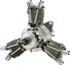 SAITO FG-60R3 4-stroke, 3-cylinder gasoline engine 60.32cc - Picture 1 of 3