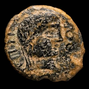 Antike Hispanien - Castulo, Cazlona (Jaen), Ae Semis - 25 mm / 7,11 gr. - Bild 1 von 3