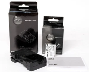Olympus OM System (TG-7) Battery Charger UC-92 + LI-92B Lithium ion battery - Picture 1 of 2