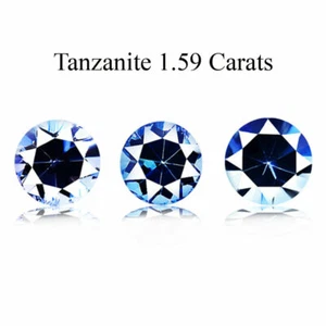 Impecable Preciosa Tanzanita Natural Color Azul Violeta 1.59ct Extraída en Tanzania - Imagen 1 de 3