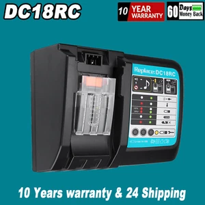 For MAKITA BATTERY CHARGER 7.2-18V DC18RC BL1830 BL1815 BL1840 BL1850 BL1820 - Picture 1 of 7