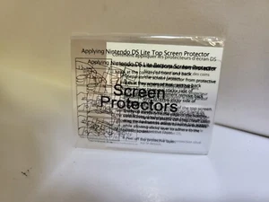 NEU Obere & Unterseite Kunststoff Displayschutzfolien für Nintendo DS Lite #i23 - Bild 1 von 1