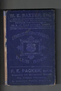 The Lewes Seaford Newhaven and District Directory Pike's Blue Book 1936-38 - Picture 1 of 11
