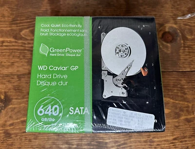 NIB WD6400CSRTL Western Digital 640GB 7200RPM 3Gbps 3.5" SATA HDD Hard Drive - Image 1 of 4