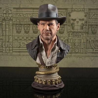 Busto Indiana Jones a media escala de 10 pulgadas Foto 1 de 2
