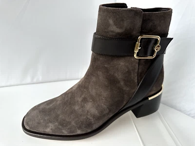 Новые женские ботинки Jimmy Choo Clarice размер 38 коричневые замшевые - Изображение 1 из 4