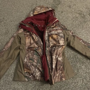 Woman’s Field & Stream Insulated Camo Jacket With Smart Heat Insert Size Medium - Picture 1 of 10