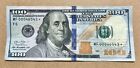 Rare $100 Dollar Bill Star Note Low 128,000 Run Low Serial Number Atlanta 2013