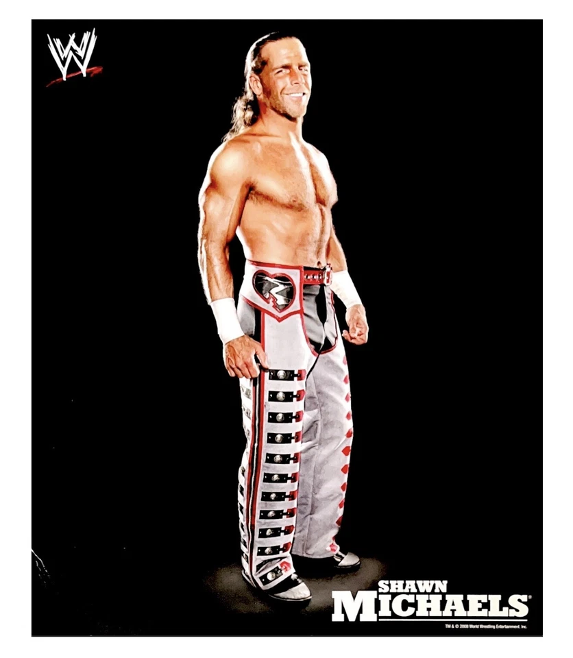 FOTO PROMOCIONAL ORIGINAL WWE SHAWN MICHAELS OFICIAL CON LICENCIA 8X10 MUY RARA HBK Foto 1 de 1