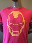 Marvel Avengers Brand Iron Man T-shirt Size L  Pre-owned