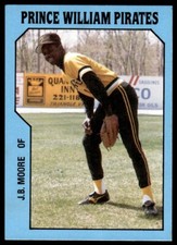 1985 TCMA Prince William Pirates J.B. Moore Prince William Pirates #27