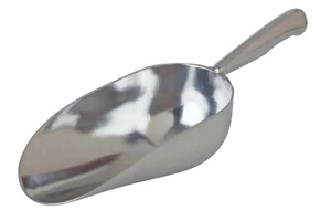 Ice Scoop | Flour | Sweets | Cereal | Aluminium (5oz Small) Bar Scoop Pack of 20 - Picture 1 of 2