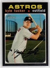 2020 Topps Heritage Kyle Tucker #45 Houston Astros
