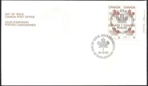 Canada #907 LRpb "RED MAPLE LEAF" Brand New 1981 First Day Cover - Picture 1 of 2