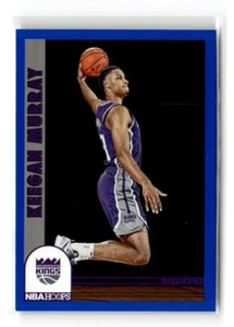 2022-23 Panini NBA Hoops - Hoops Tribute Blue Keegan Murray #284 (RC) - Bild 1 von 2
