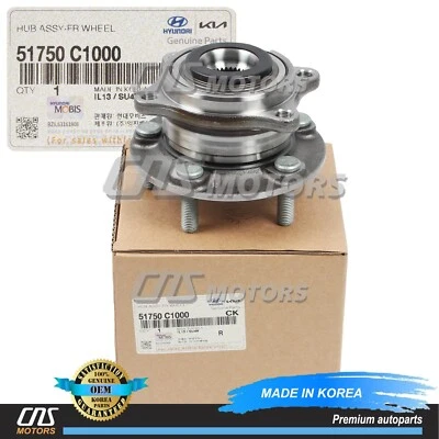 ⭐GENUINE⭐ FRONT Wheel Hub & Bearing for 2015-2023 Hyundai & Kia 51750C1000 - Image 1 of 4