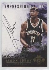 2014-15 Panini Court Kings Impressionist Ink Auto /49 Jason Terry #II-JT Auto