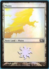 Plains (231) FOIL Magic 2013 / M13 NM Basic Land MTG CARD (ID# 223239) ABUGames