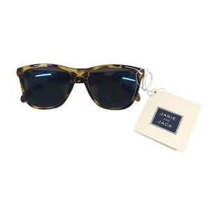 Janie and Jack Sunglasses Tortoiseshell Brown 4 And Up - Picture 1 of 2