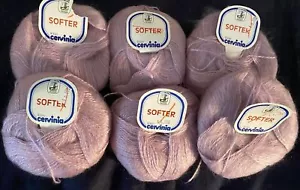 Six Skeins-Lane Cervinia Softer Yarn 50%Mohair 50%Acrylic Color: 3331 lot:55779 - Picture 1 of 4