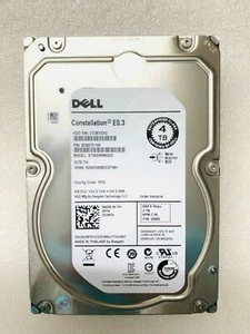Dell 529FG ST4000NM0023 4TB 7.2K 6G 128MB Cache 3.5" SAS HDD Hard Drive - Picture 1 of 6