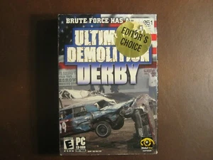 Ultimate Demolition Derby Global Star Win 98 ME XP PC CDROM Car Crash Game - Picture 1 of 4