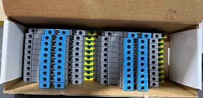 20 pcs ABB Terminal Block Entrelec D4/6.NLP 1SNA110440R0700 - Image 1 of 2