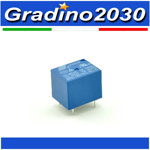 Relè 5V 10A 250V PCB - Perfetto per Progetti Arduino, Domotica e DIY - Immagine 1 di 1