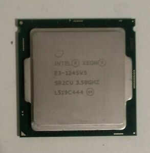 Intel Xeon E3-1245 v5 3.5GHZ Quad Core CPU Processor E3 1245V5 LGA1151