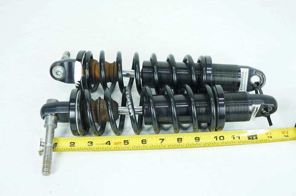 2006 Harley Dyna Street Bob Rear Left Right Shock Absorbers Legend SCRATCHED 13" - Image 1 of 4