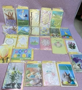 Hallmark Easter Cards W/Envelopes NEW/SEALED 27pk 162CARDS Get By Easter Buy Now - Picture 1 of 10