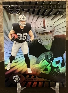 2024 Panini Illusions Brock Bowers Rookie Card RC #47 Las Vegas Raiders - Bild 1 von 2
