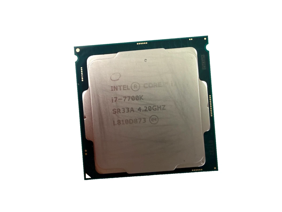 Intel Core i7-7700K Processor Model Computer Processors (CPUs) for