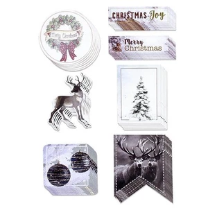 Couture Creations Die Cut Shapes - Christmas Joy (42pc) - Picture 1 of 2