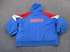 Vintage New York Giants Jacket Mens XL Puffer Gameday Turbo Sportswear 90s NFL - Picture 1 of 23