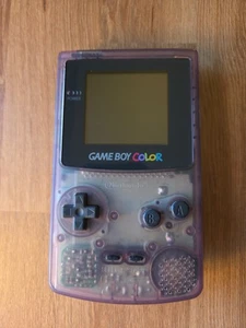 Nintendo Game Boy Color Handheld System - Atomic Purple tested works - Picture 1 of 3