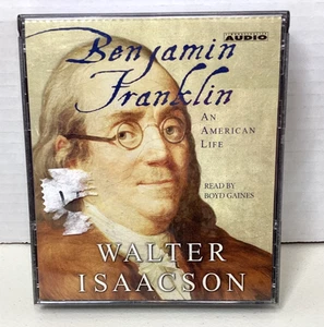 Benjamin Franklin: An American Life by Walter Isaacson Audiobook 6 CD 2003 - Picture 1 of 6