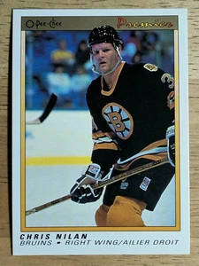 1990-91 OPC Premier #85 Chris Nilan - Picture 1 of 2