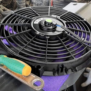 Automotive Applications 12V Car Cooling Fan Heat Dissipation Efficient Airflow - Picture 1 of 11