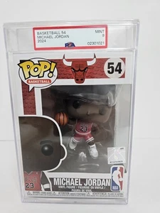 FUNKO POP! Michael Jordan 2024 Basketball Chicago Bulls 54 PSA 9 GEM MINT - Picture 1 of 7